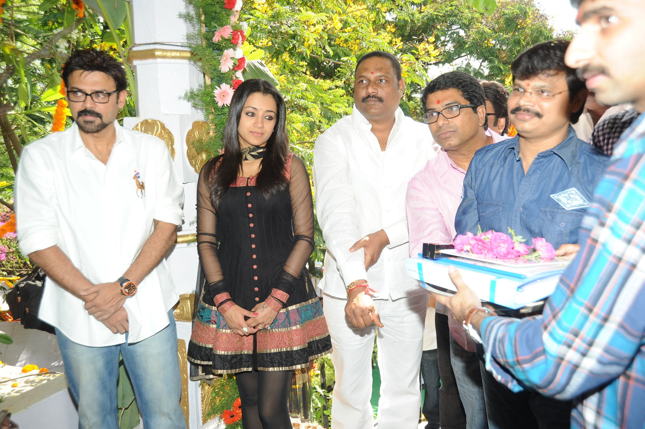 Venky and Trisha New Movie Launch Stilss | Picture 33925